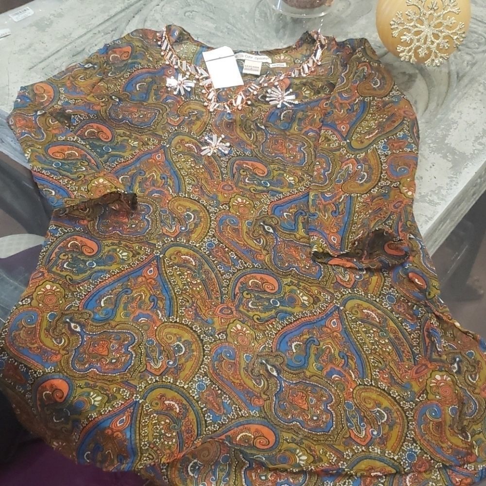 WOMEN'S New Lightweight  Jeweled Neckline Beach cover